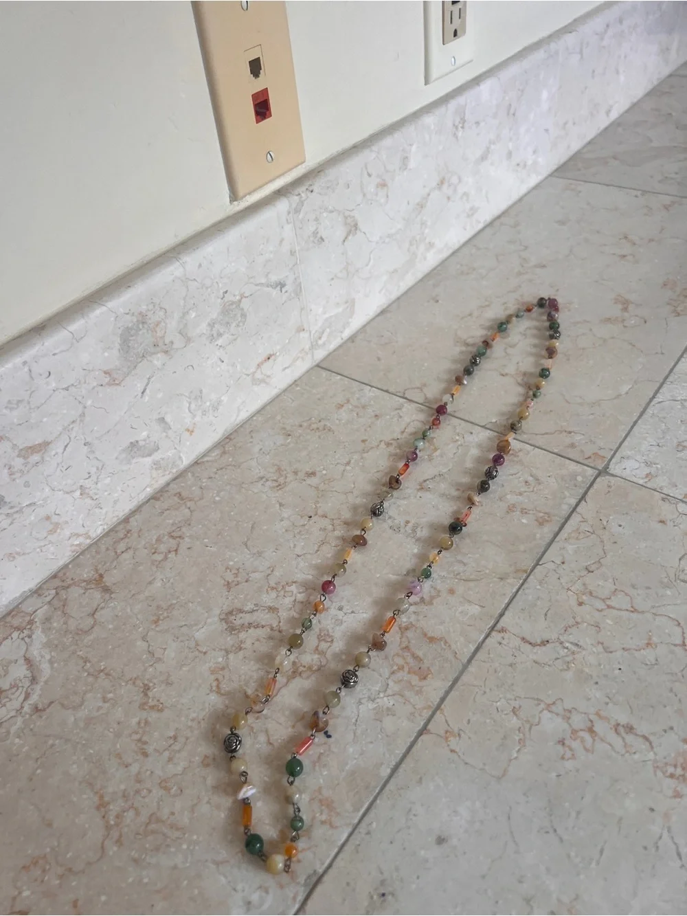 Multi-Color Beaded Necklace - Women Jewelry